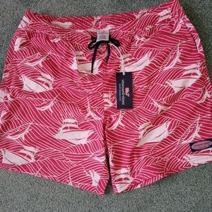 New Men's Vineyard Vines Swim Trunks